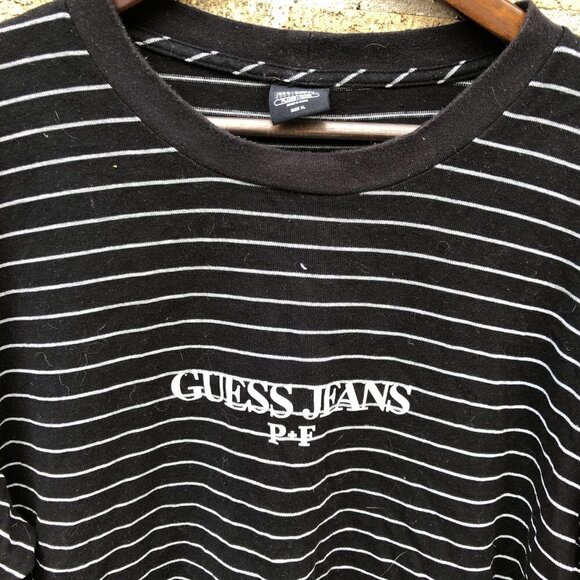 Striped Guess Shirt Places + Faces XL - Picture 3 of 3